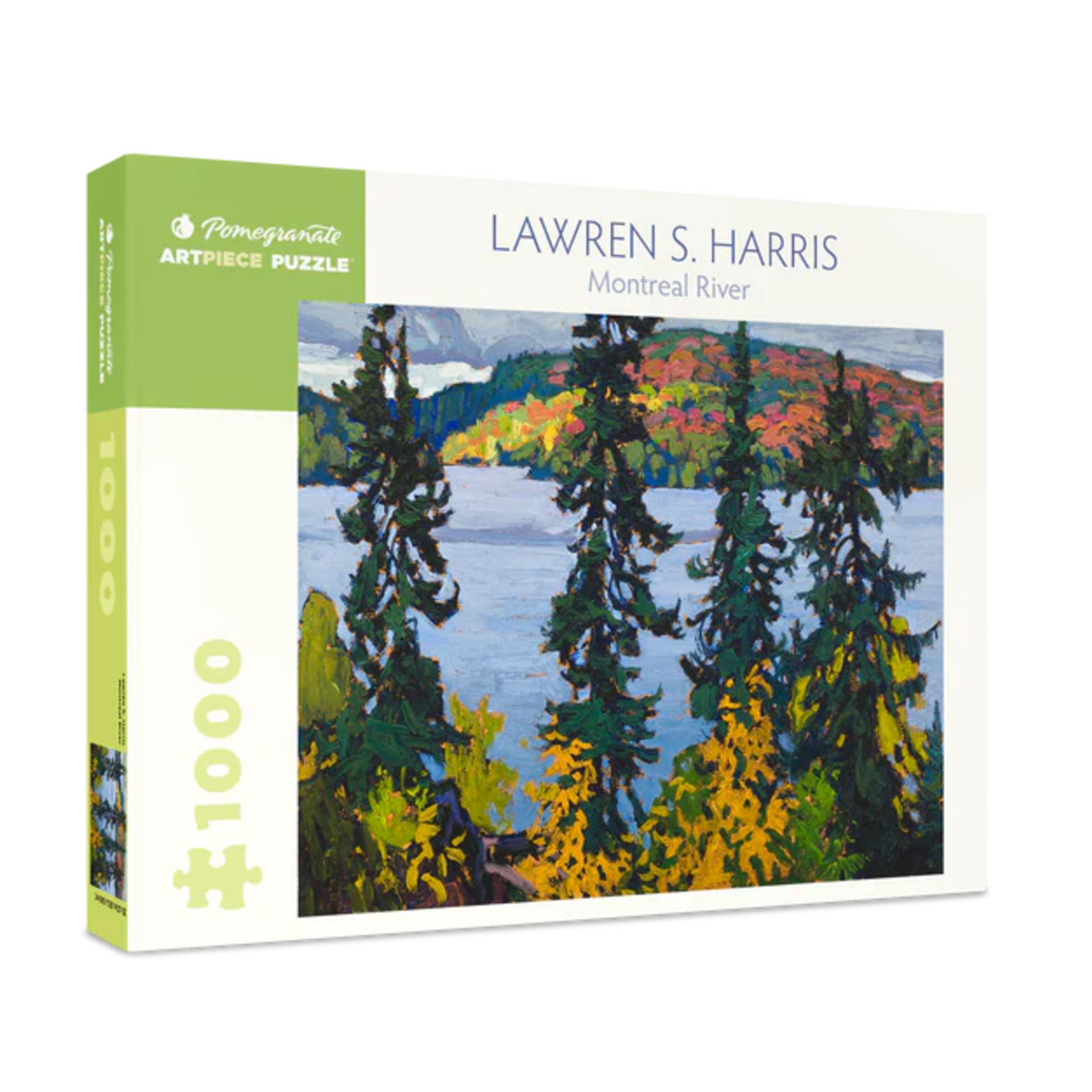 Pomegranate Communications 1000 pc Puzzle Lawren S. Harris Montreal River