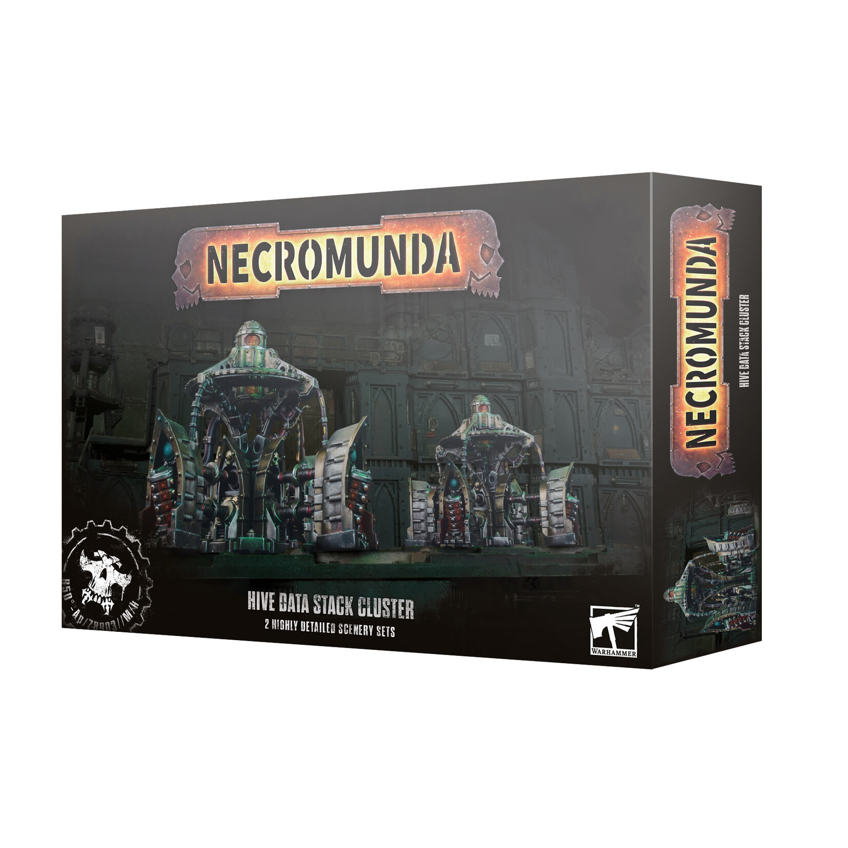 Games Workshop Necromunda Hive Data Stack Cluster