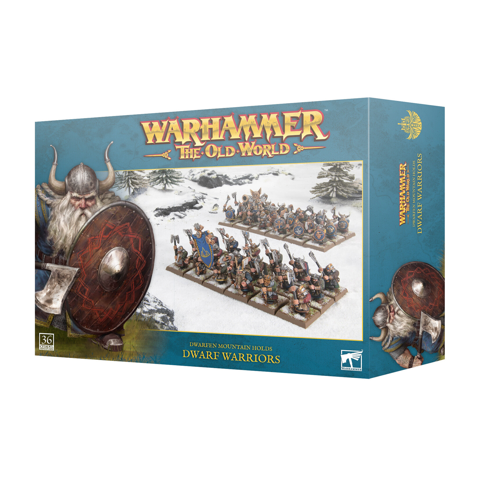 Games Workshop Warhammer The Old World Dwarfen Moutain Holds Dwarf Warriors