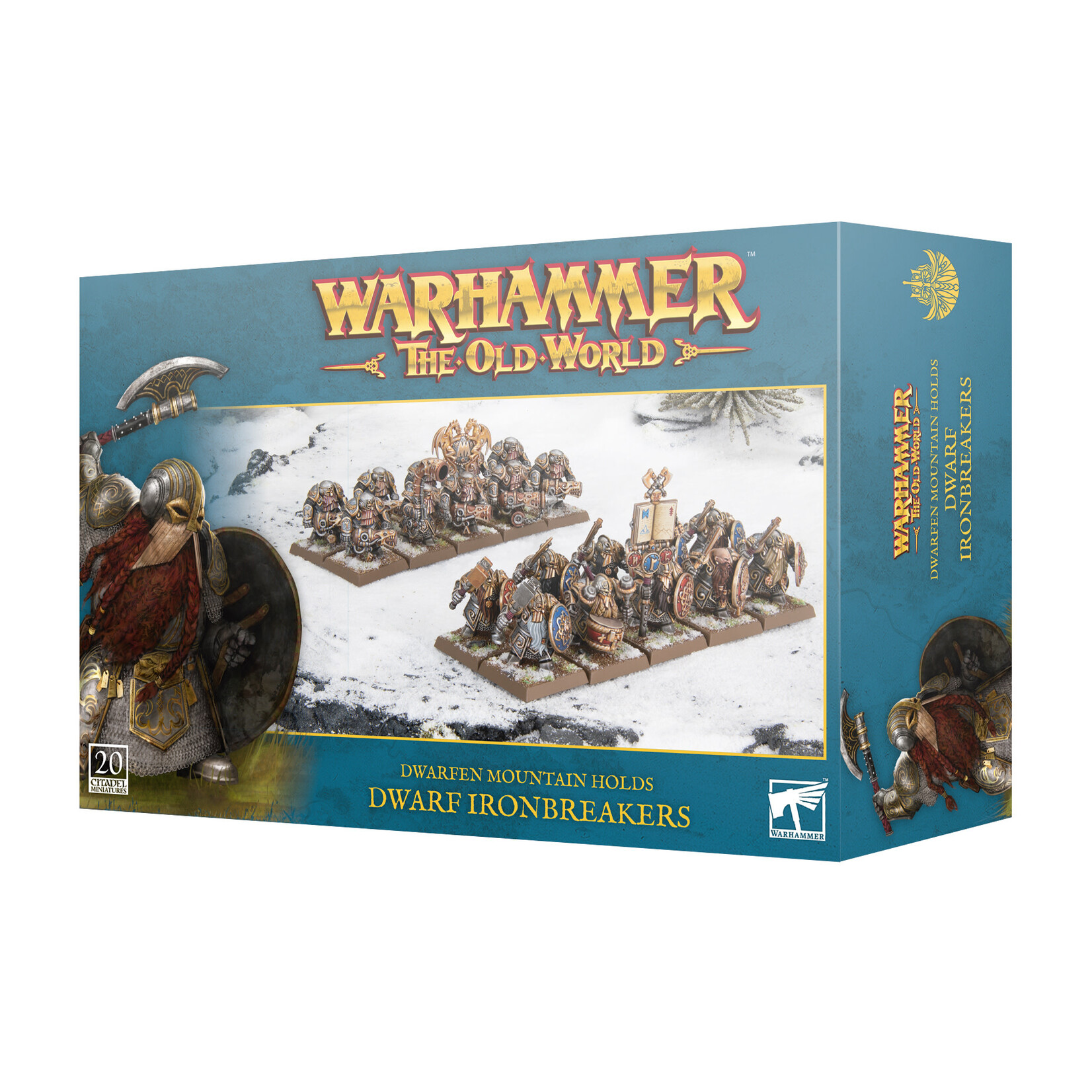 Games Workshop Warhammer The Old World Dwarfen Moutain Holds Dwarf Ironbreakers