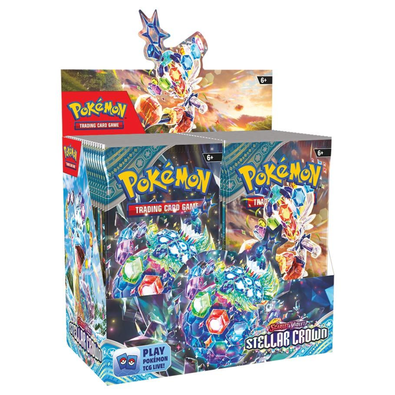 Pokemon Company International Pokemon Scarlet and Violet Stellar Crown Booster Box