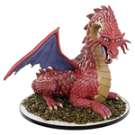WizKids Dungeons and Dragons Icons of the Realms 50th Anniversary Classic Red Dragon