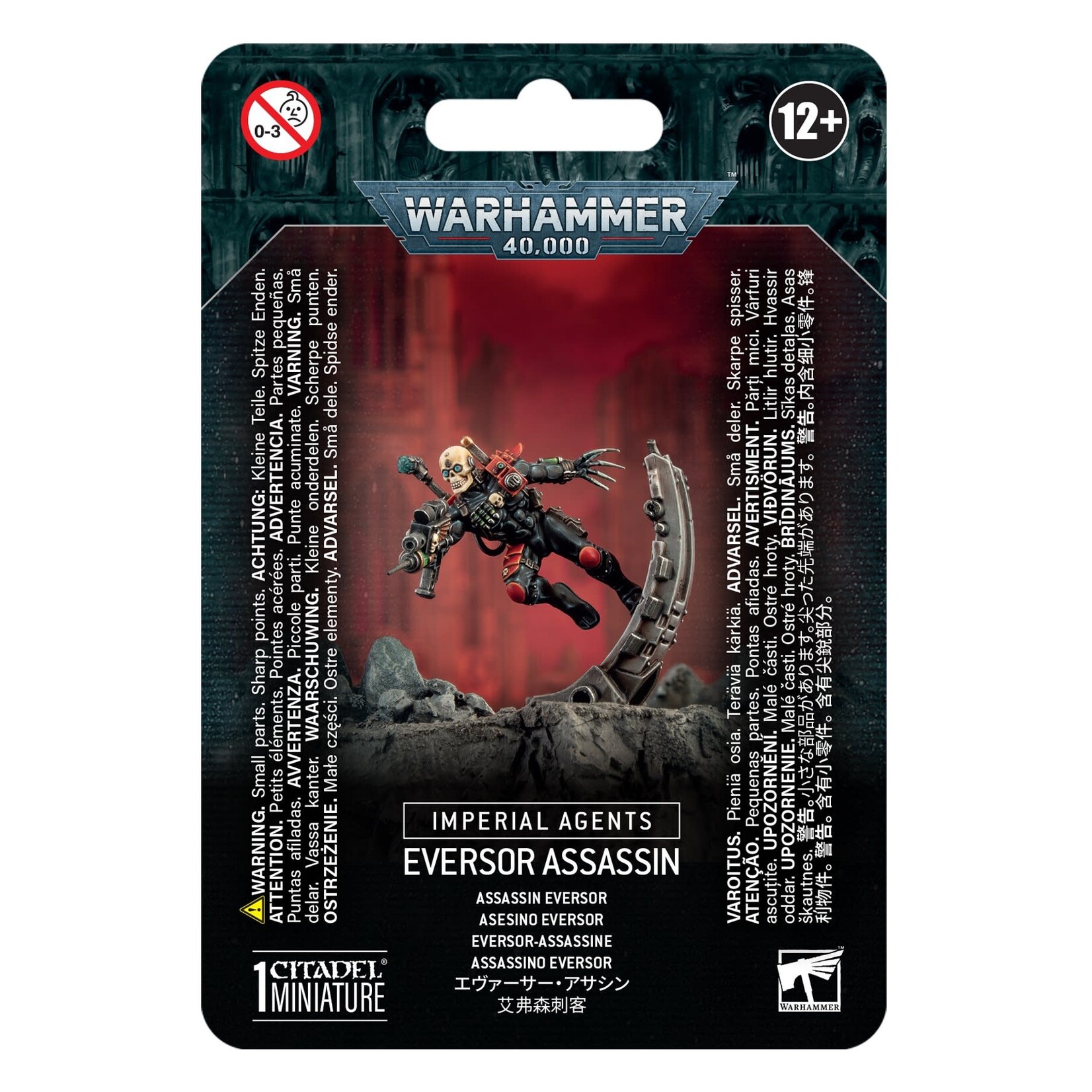 Games Workshop Warhammer 40k Imperium Imperial Agents Eversor Assassin