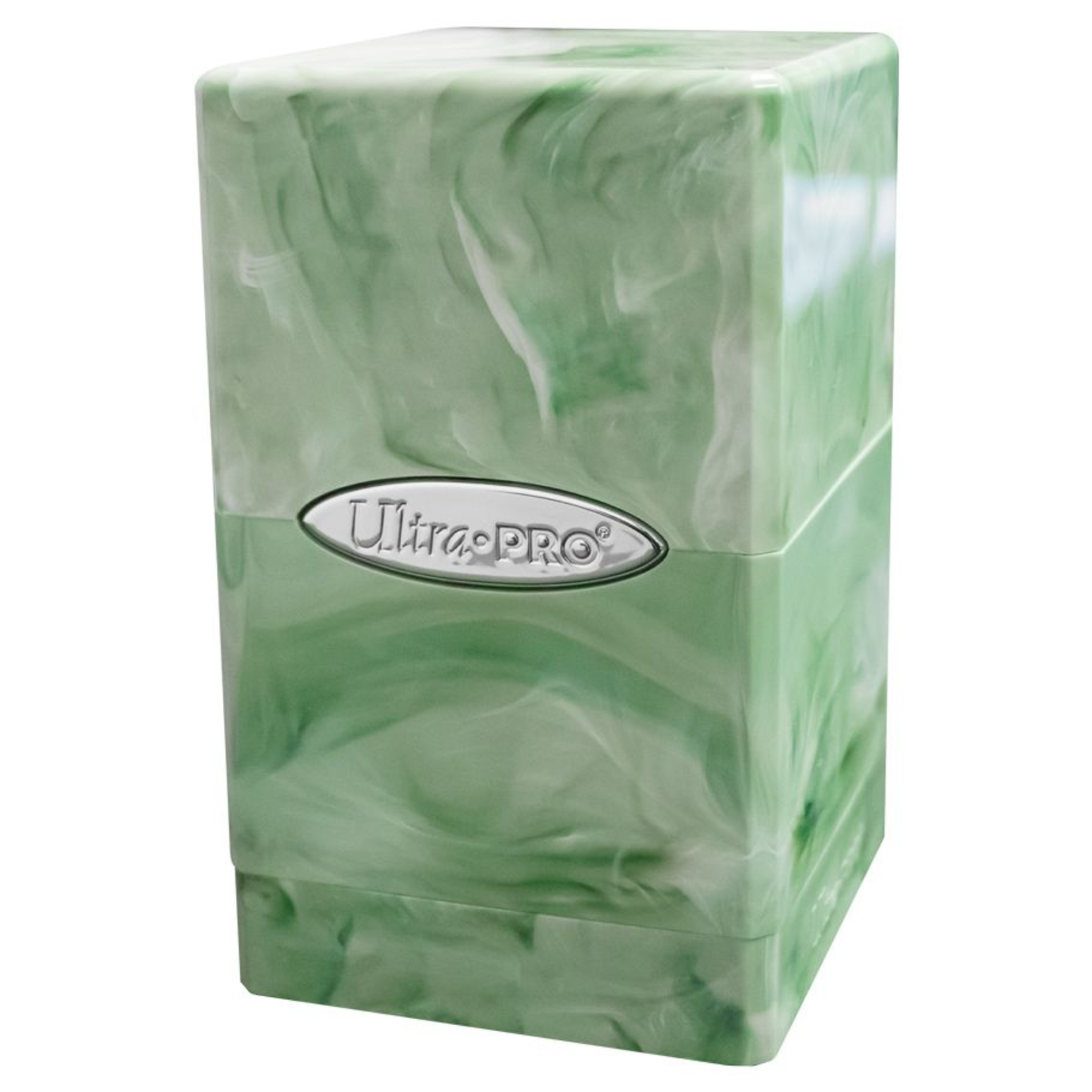 Ultra Pro Ultra Pro Satin Tower Marble Deck Box Lime Green and White