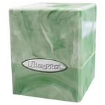 Ultra Pro Ultra Pro Satin Cube Marble Deck Box Lime Green and White