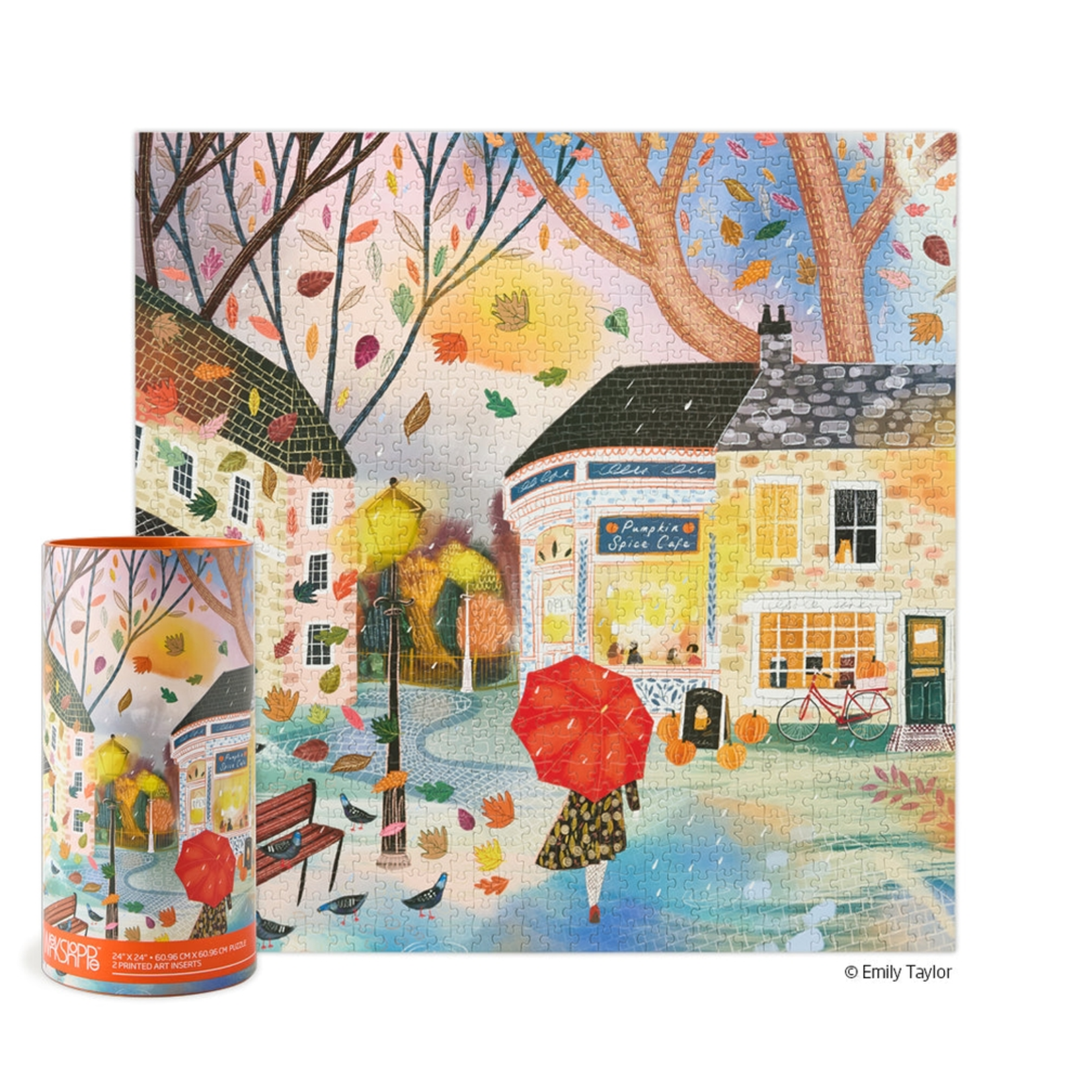 WerkShoppe 1000 pc Puzzle Pumpkin Spice Cafe