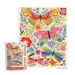 WerkShoppe 100 pc Puzzle Butterfly Floral