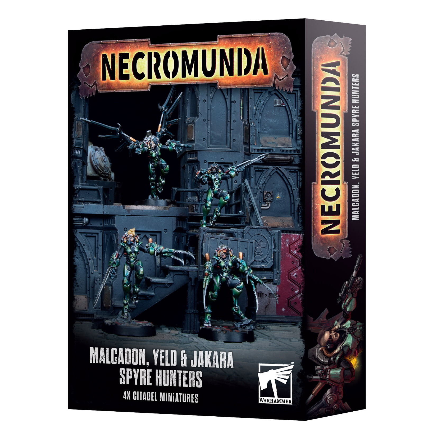 Games Workshop Necromunda Malcadon Yeld and Jakara Spyre Hunters
