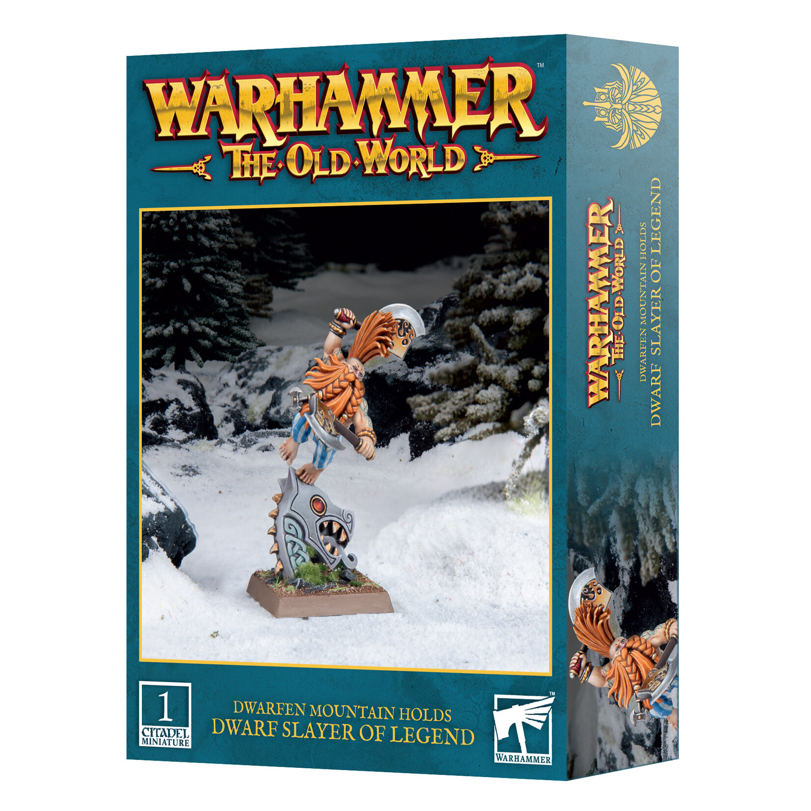 Games Workshop Warhammer The Old World Dwarfen Mountain Holds Slayer of Legend