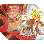 Pokemon Company International Pokemon Paradox Destinies Tin Gouging Fire ex