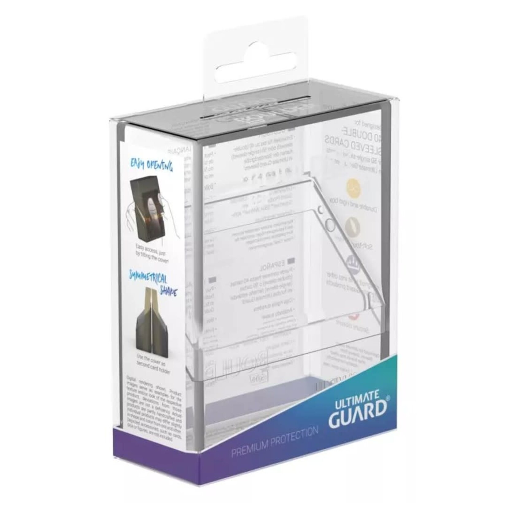 Ultimate Guard Ultimate Guard Boulder Deck Case 40+ Clear