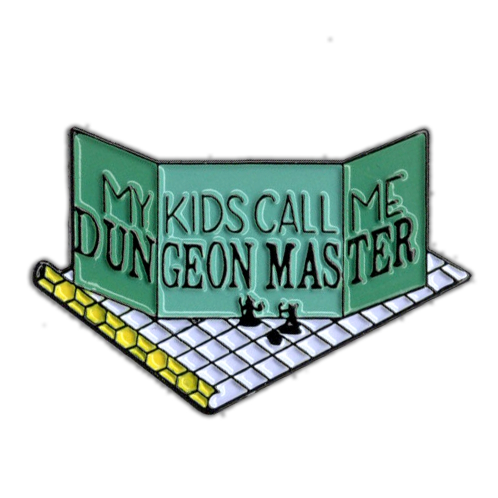 Storymakers Trading Co My Kids Call Me Dungeon Master D and D RPG Enamel Pin