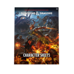 Wizards of the Coast Dungeons and Dragons Character Sheets 2024
