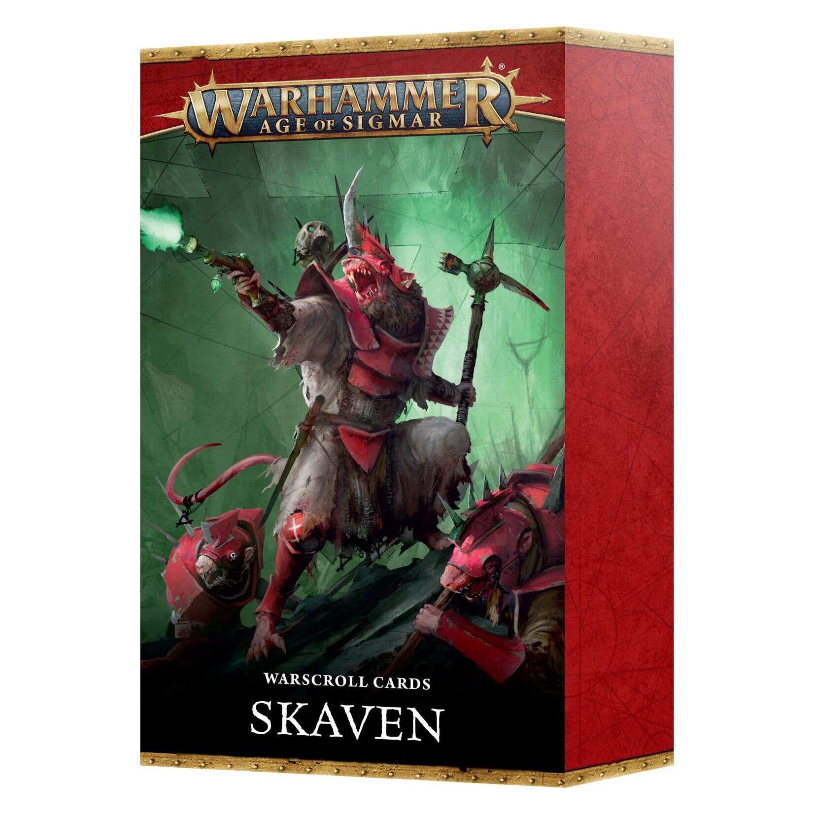 Games Workshop Warhammer Age of Sigmar Warscroll Cards Skaven 4E