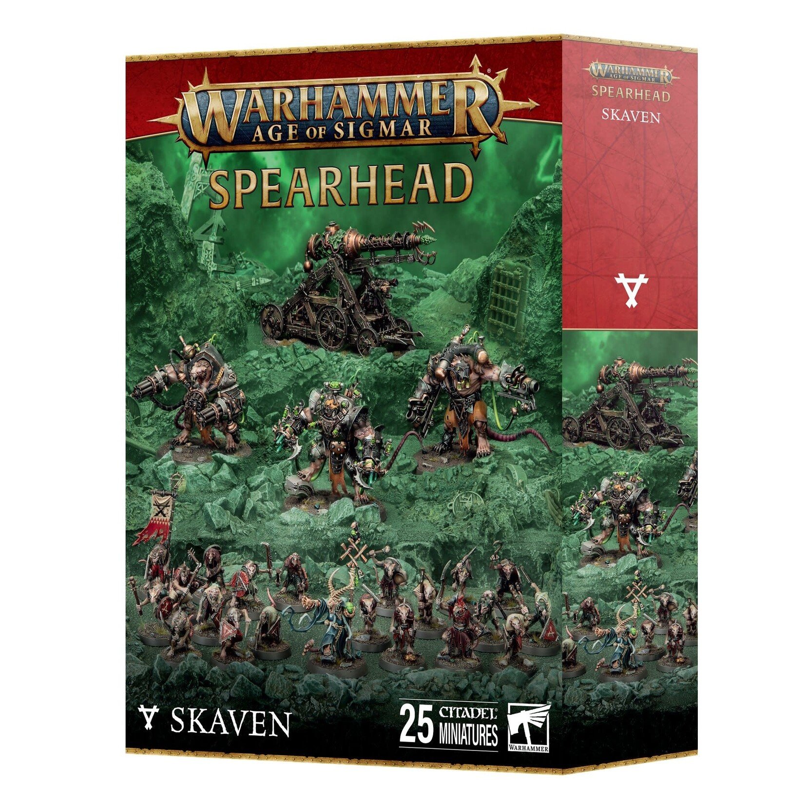 Games Workshop Warhammer Age of Sigmar Chaos Spearhead Skaven 4E