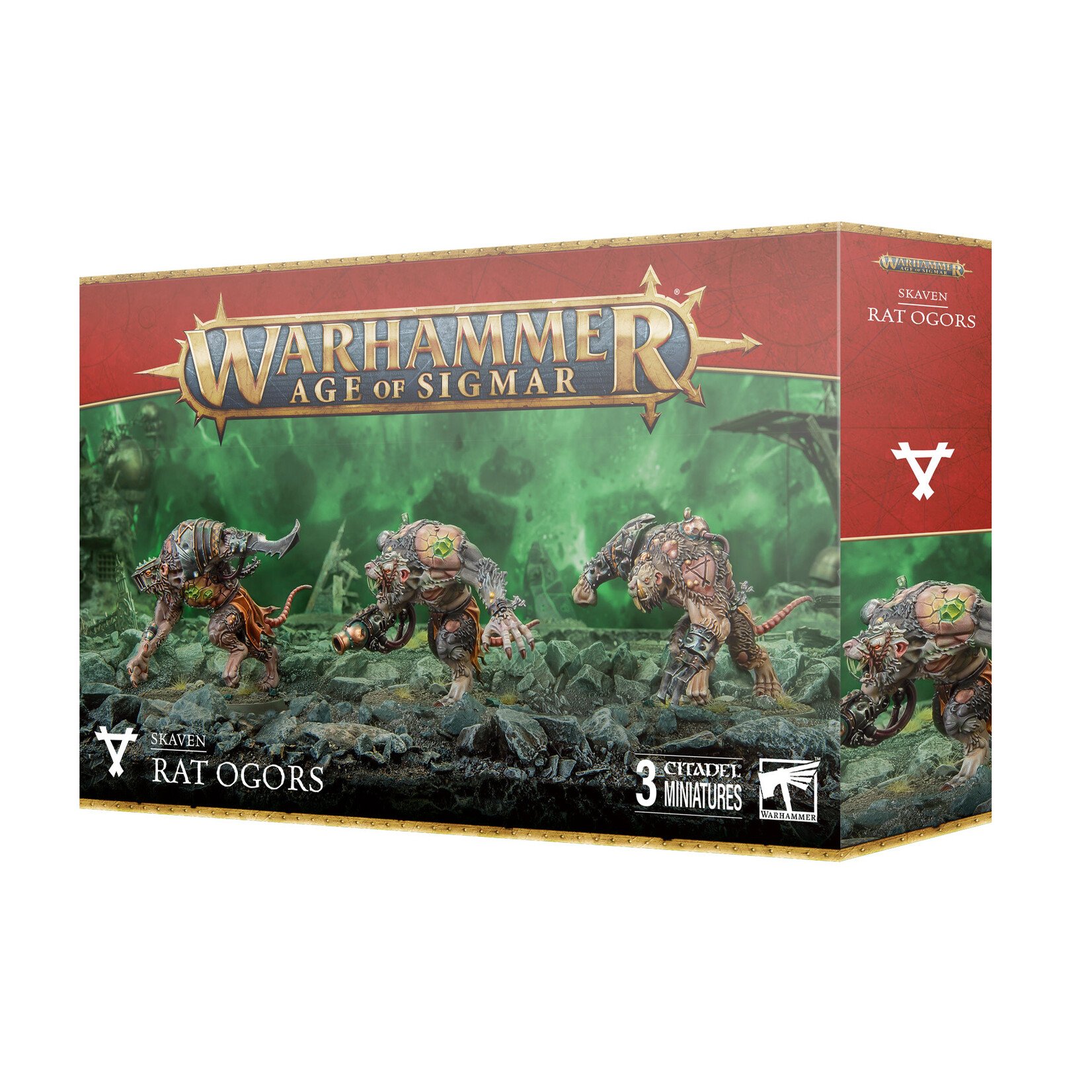 Games Workshop Warhammer Age of Sigmar Chaos Skaven 4E Rat Ogors