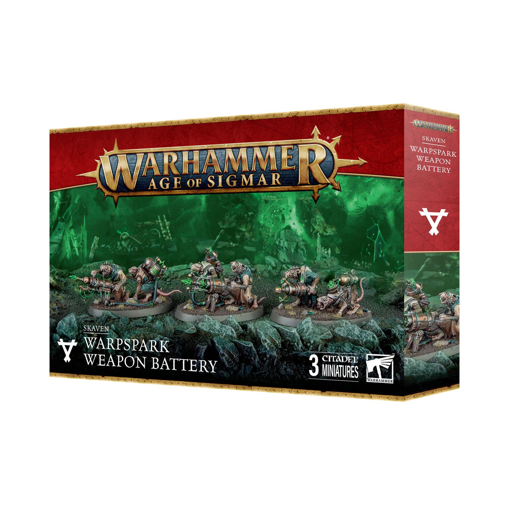 Games Workshop Warhammer Age of Sigmar Chaos Skaven 4E Warpspark Weapon Battery