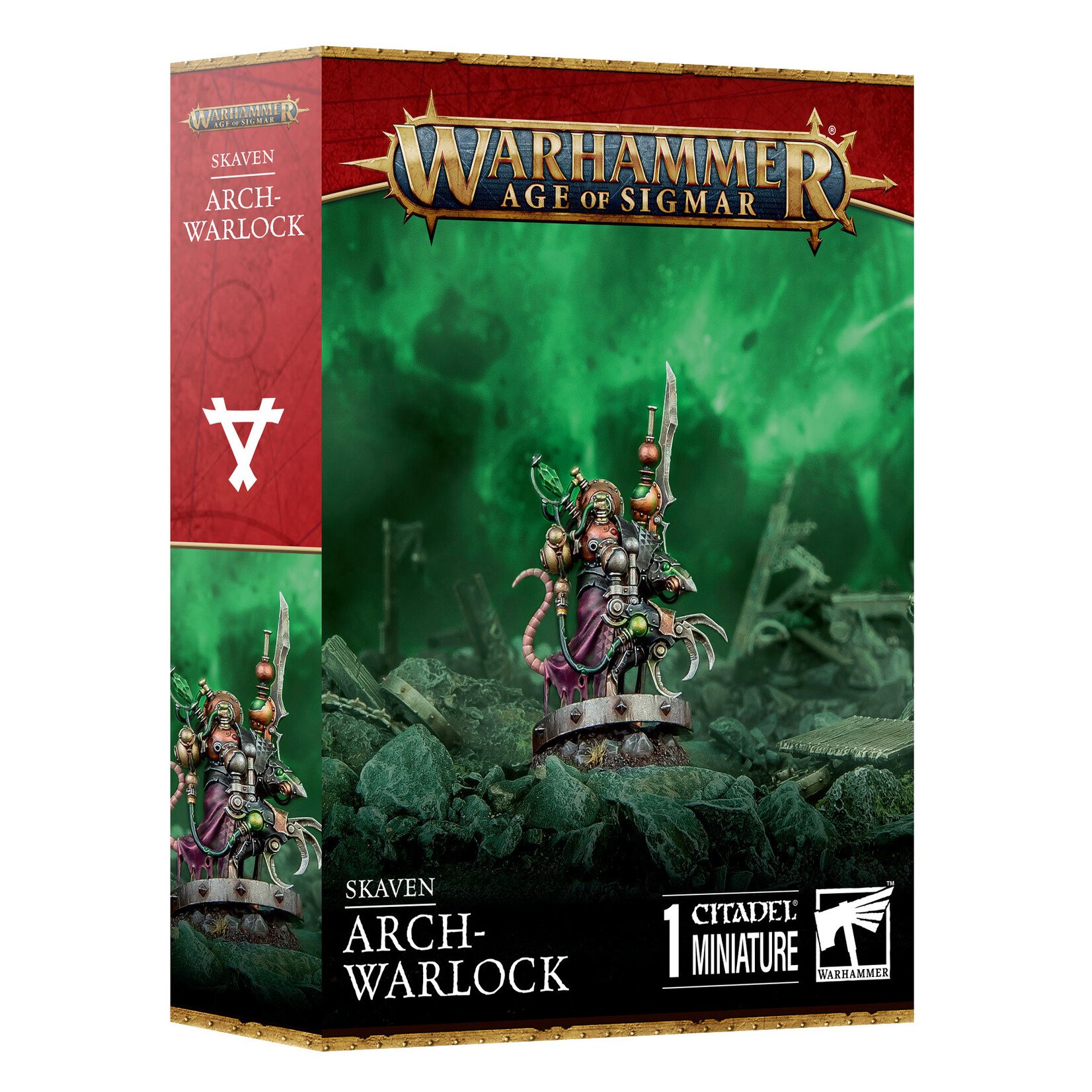 Games Workshop Warhammer Age of Sigmar Chaos Skaven 4E Arch-Warlock