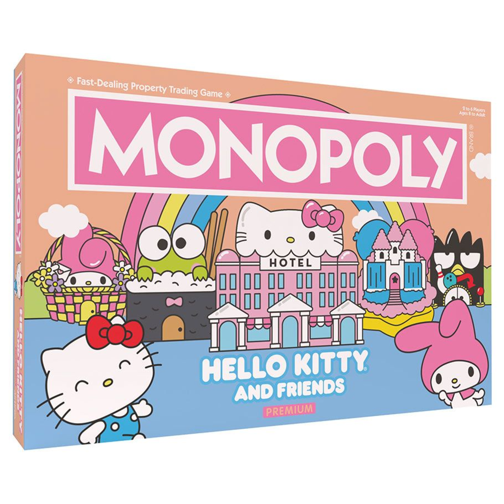 USAopoly Monopoly Hello Kitty and Friends Premium Edition