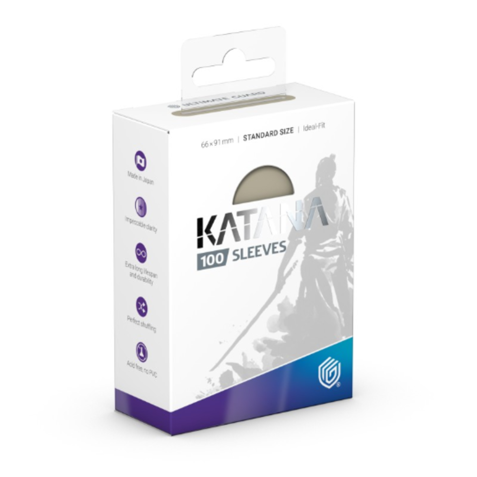 Ultimate Guard Ultimate Guard Katana Sleeves Standard 100 ct Autumn Moon Taupe
