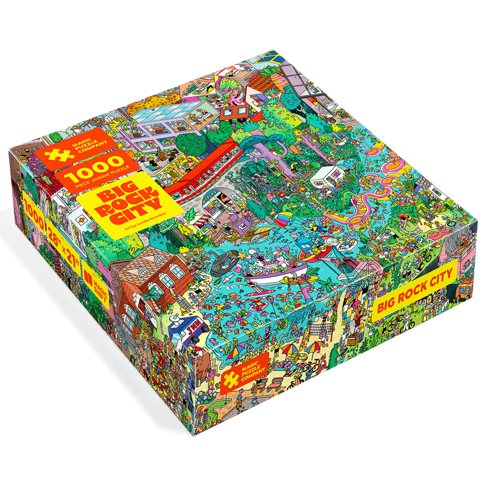 Magic Puzzle Company 1000 pc Puzzle Big Rock City