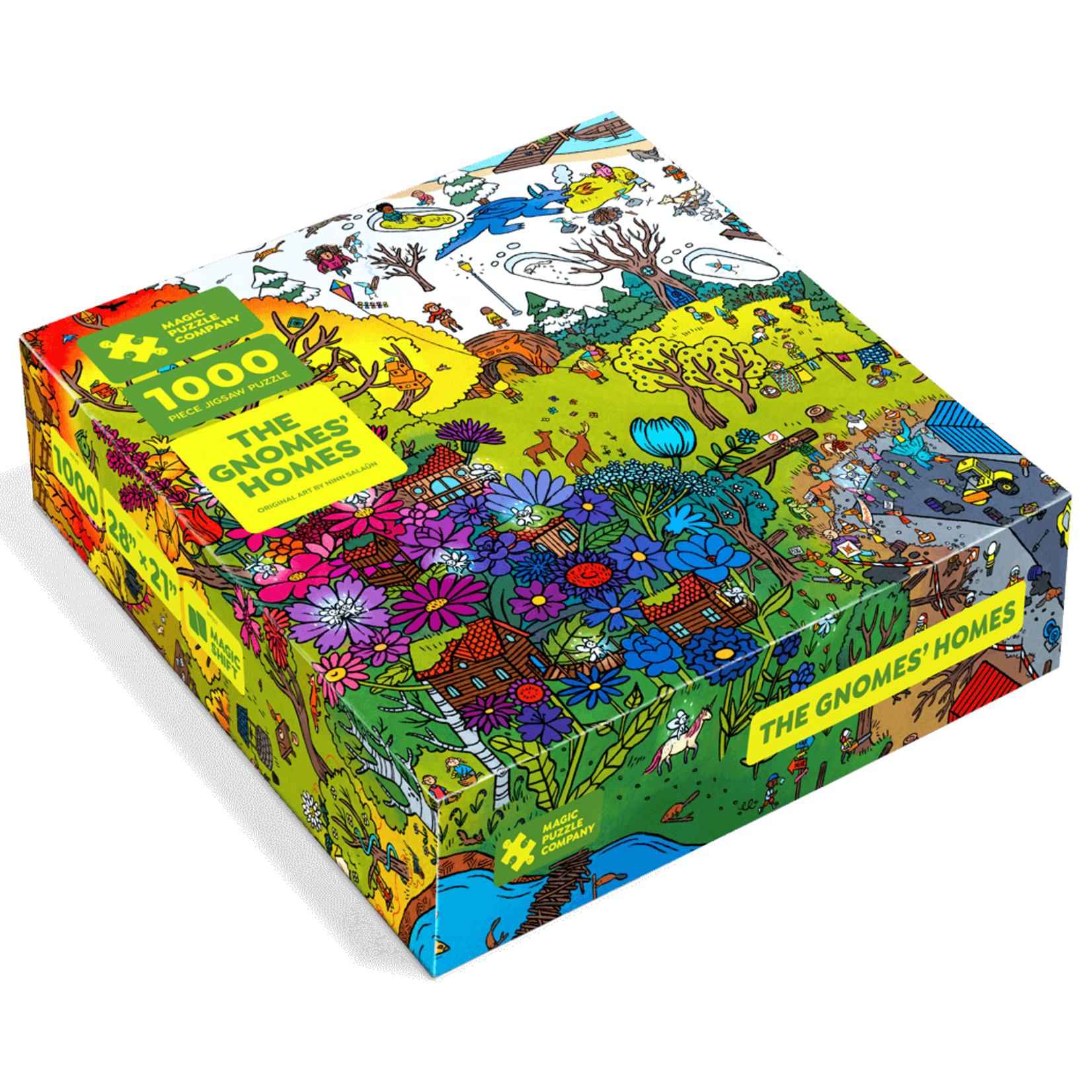 Magic Puzzle Company 1000 pc Puzzle The Gnomes Homes