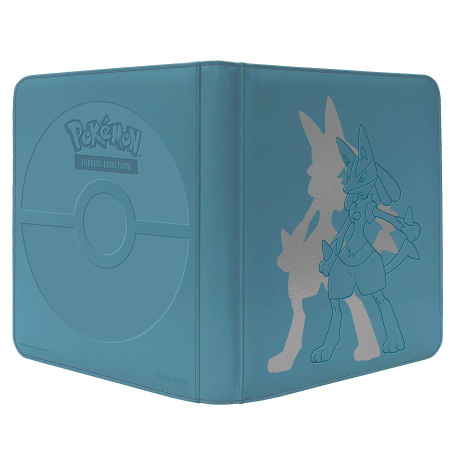 Ultra Pro 12-Pocket Zippered Pro Binder - Teal Leatherette Trading Card Binder Holds 480 Cards