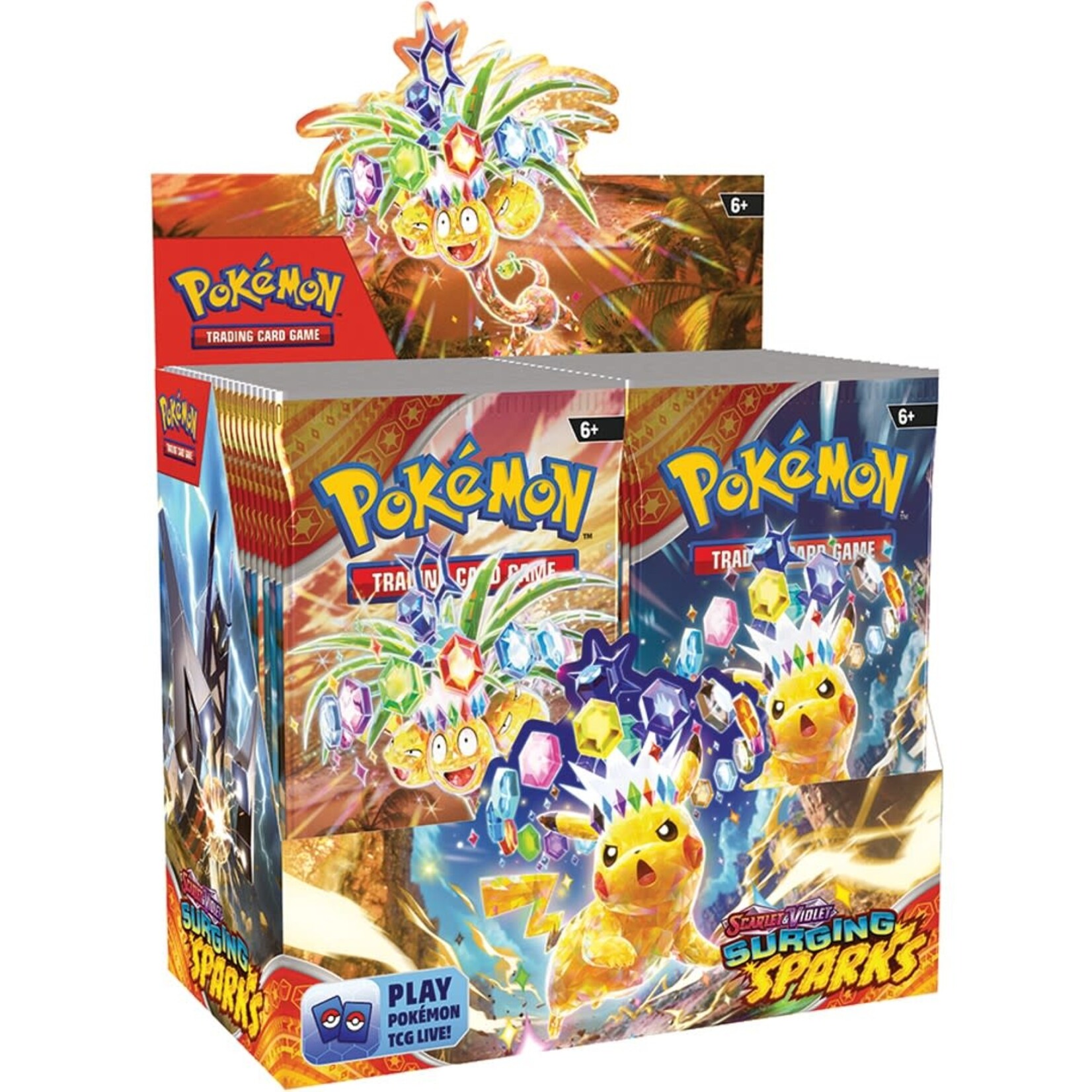 Pokemon Company International Pokemon Scarlet and Violet Surging Sparks Booster Box