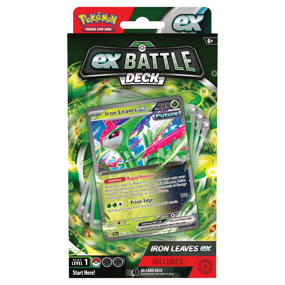 Pokemon Battle Deck Iron Leaves EX Guardian Games