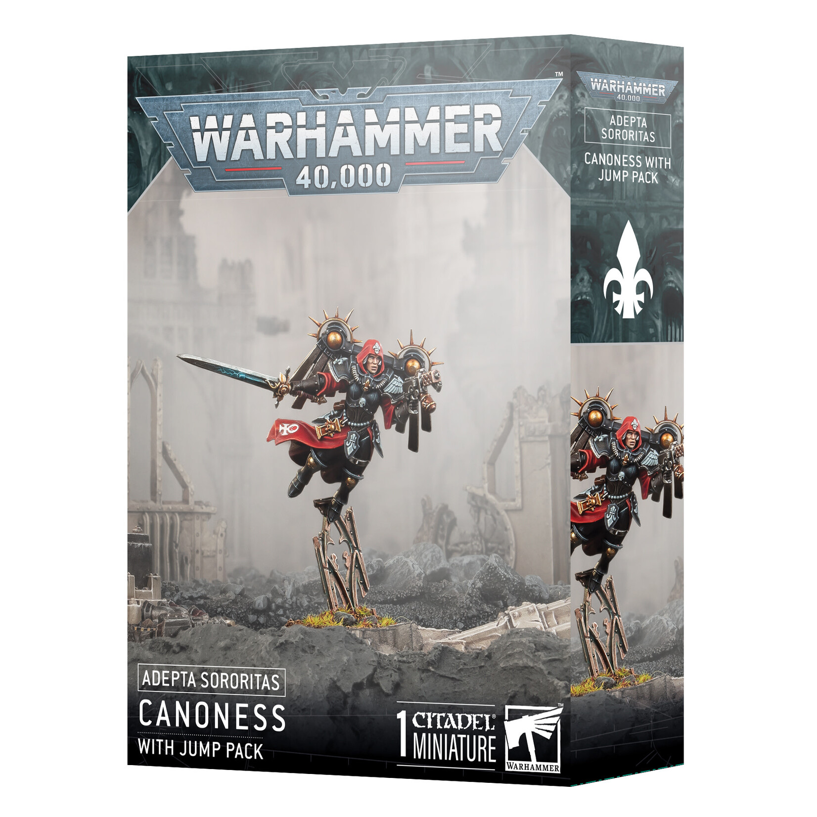 Games Workshop Warhammer 40k Imperium Adepta Sororitas Canoness w/ Jump Pack