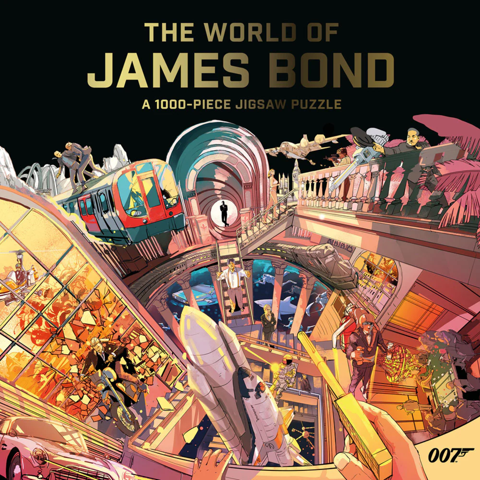 Laurence King Publishing 1000 pc Puzzle The World of James Bond