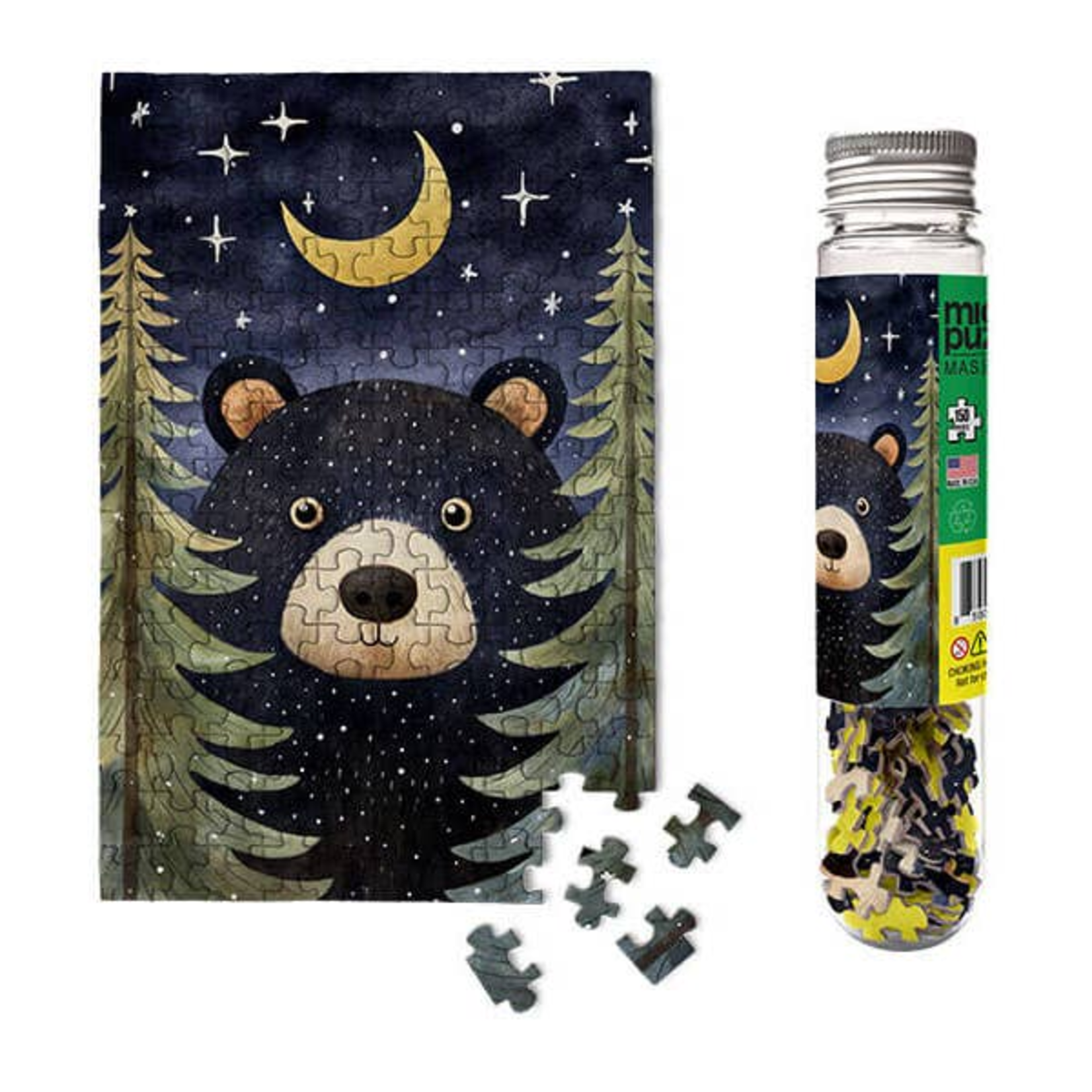 Micro Puzzles Micro Puzzles Forest Bear Wildlife Souvenir