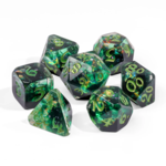 Die Hard Paranoia Green w/ Green RPG 7 die set