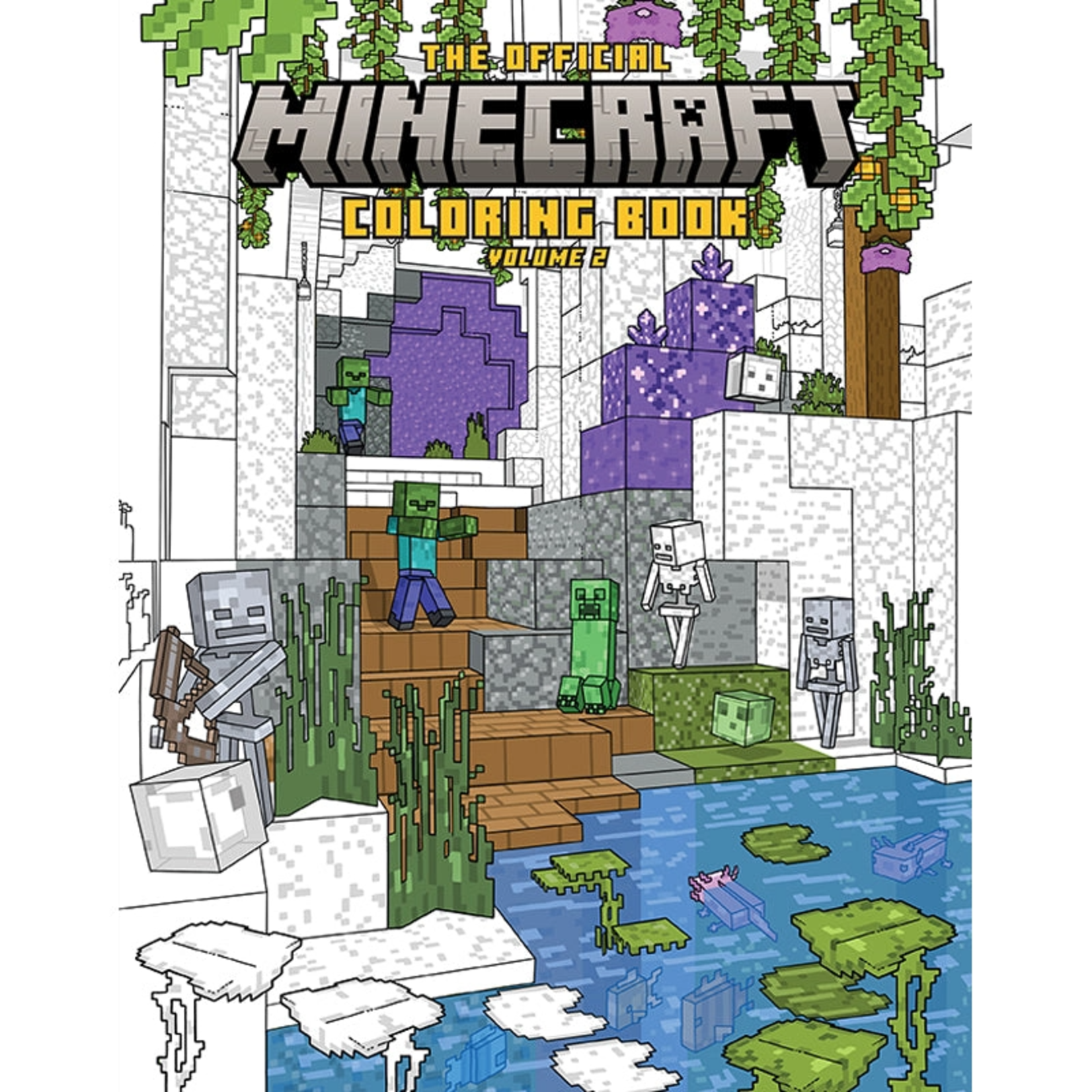 Insight Editions The Official Minecraft Coloring Book Vol 2