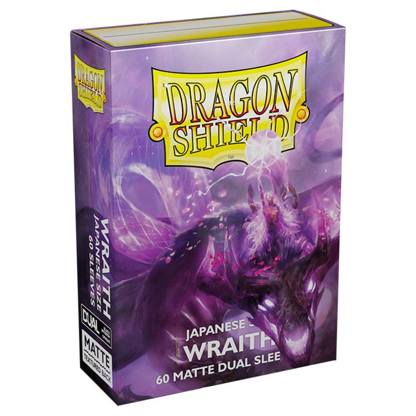 Arcane Tinmen Dragon Shield Japanese Dual Matte Sleeves Wraith 60 ct