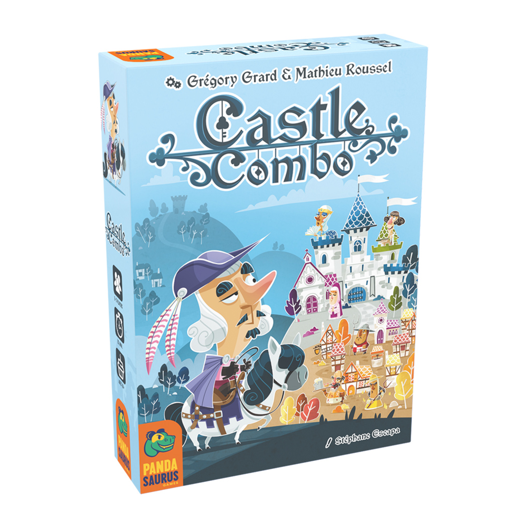 Pandasaurus Castle Combo