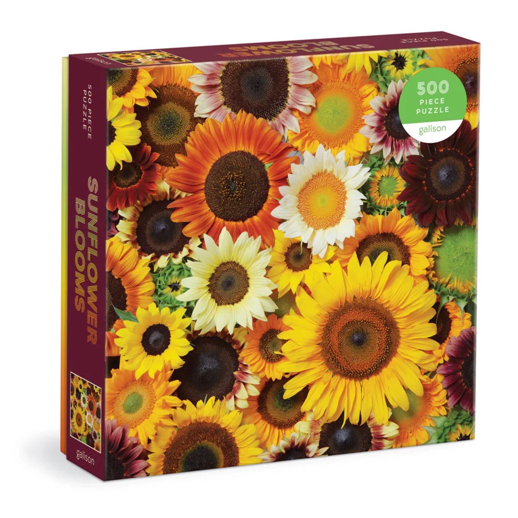 Galison 500 pc Puzzle Sunflower Blooms