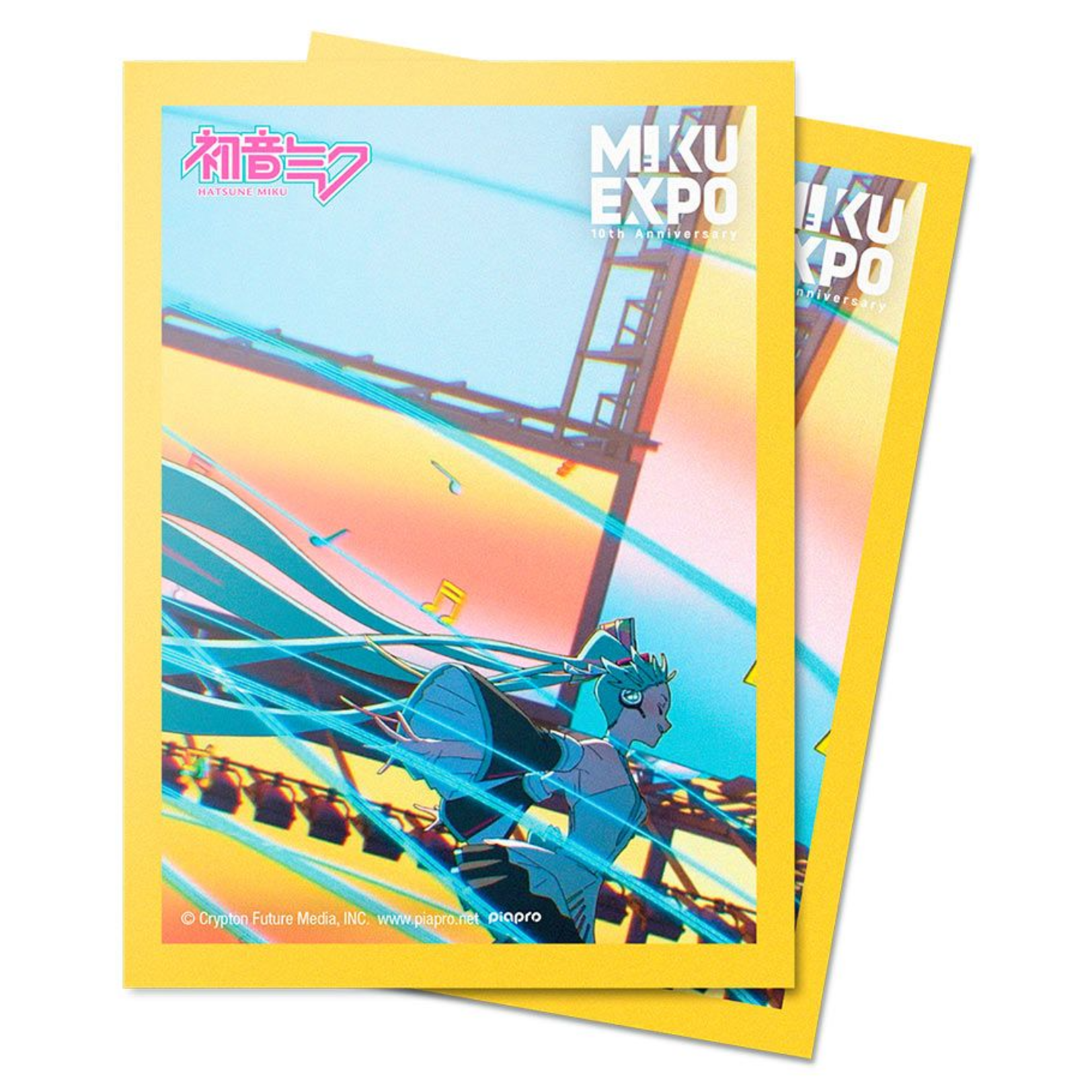 Ultra Pro Ultra Pro Hatsune Miku 10th Anniversary Stream Sleeves 100 ct