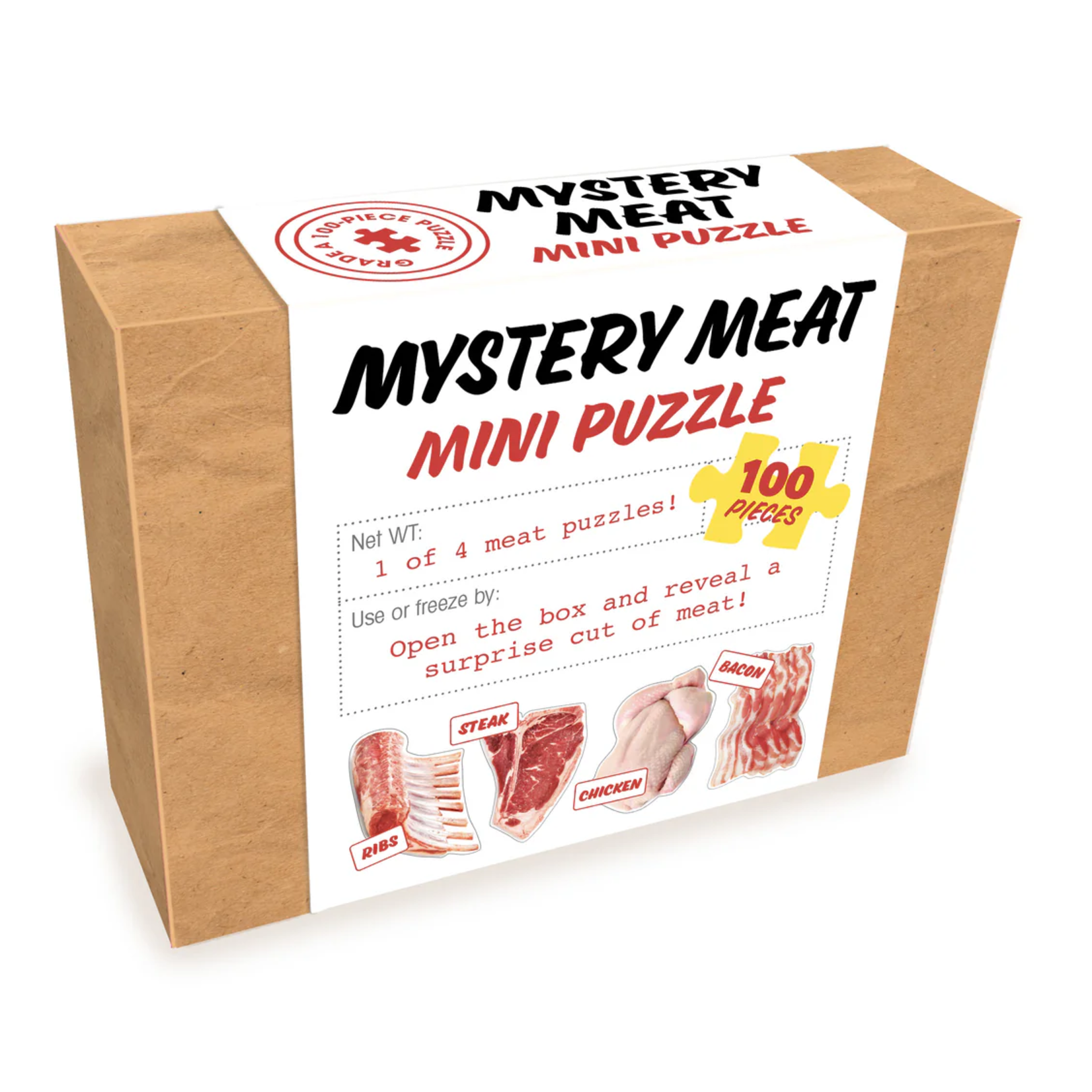 100 pc Mini Puzzle Mystery Meat