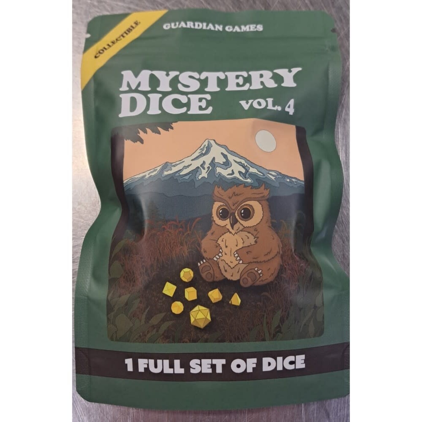 1985 Games 1985 Guardian Games Custom Mystery Dice Vol 4 Polyhedral 7 die set