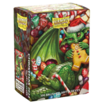 Arcane Tinmen Dragon Shield Art Brushed Sleeves Christmas 2024 100 ct