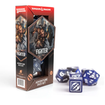 Sirius Dice Dungeons and Dragons Adventure Dice Set Fighter Blue