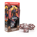 Sirius Dice Dungeons and Dragons Adventure Dice Set Fighter Red