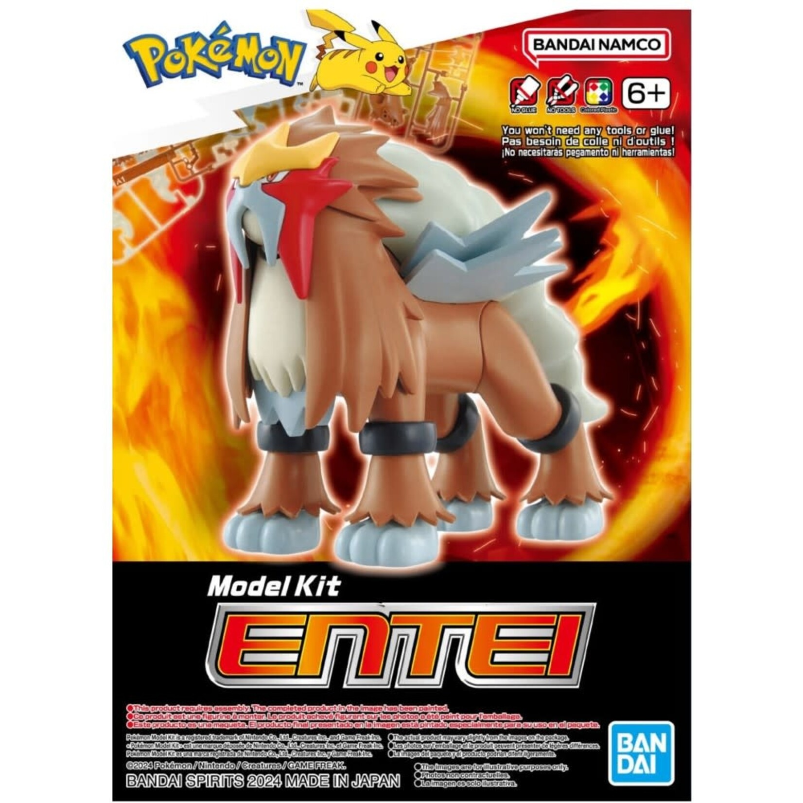 Bandai Pokemon Model Kit Entei