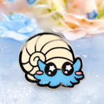 Bonnie's Lab Pokemon Omanyte Enamel Pin