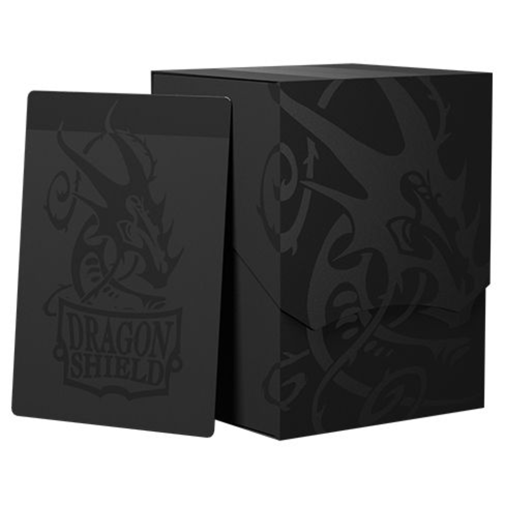 Arcane Tinmen Dragon Shield Deck Shell Revised Shadow Black on Black