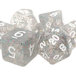 Old School Dice Old School Particles Happy New Year RPG Dice 7 die set
