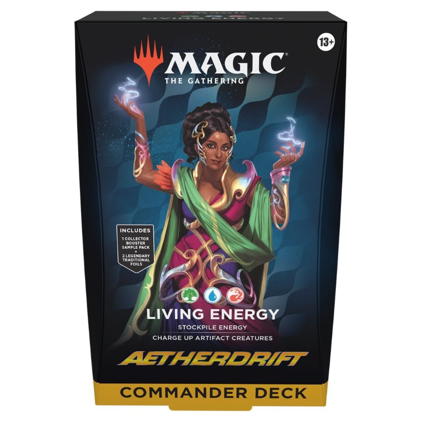Wizards of the Coast Magic the Gathering Commander Deck Living Energy Aetherdrift