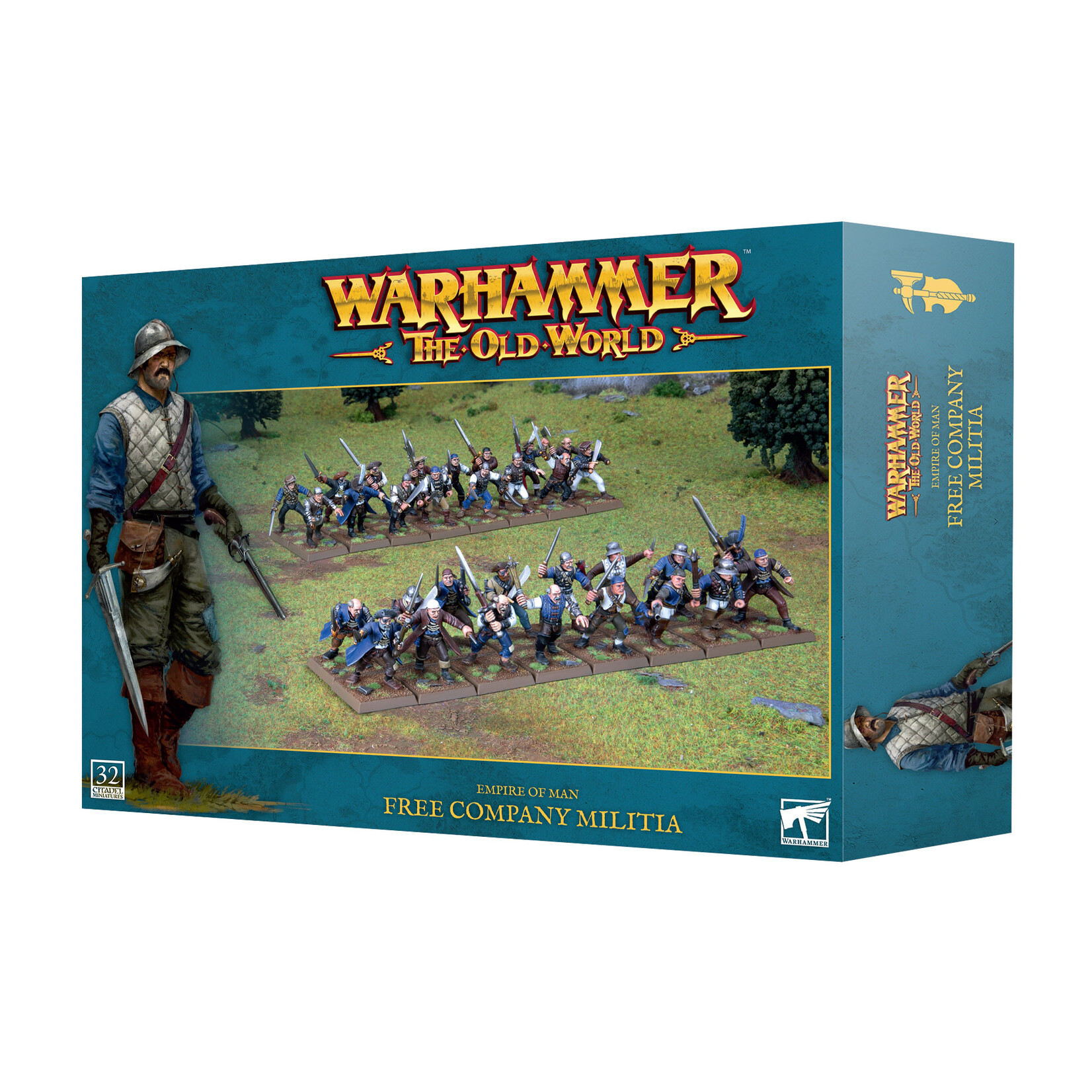 Games Workshop Warhammer The Old World Empire of Man Free Company Militia