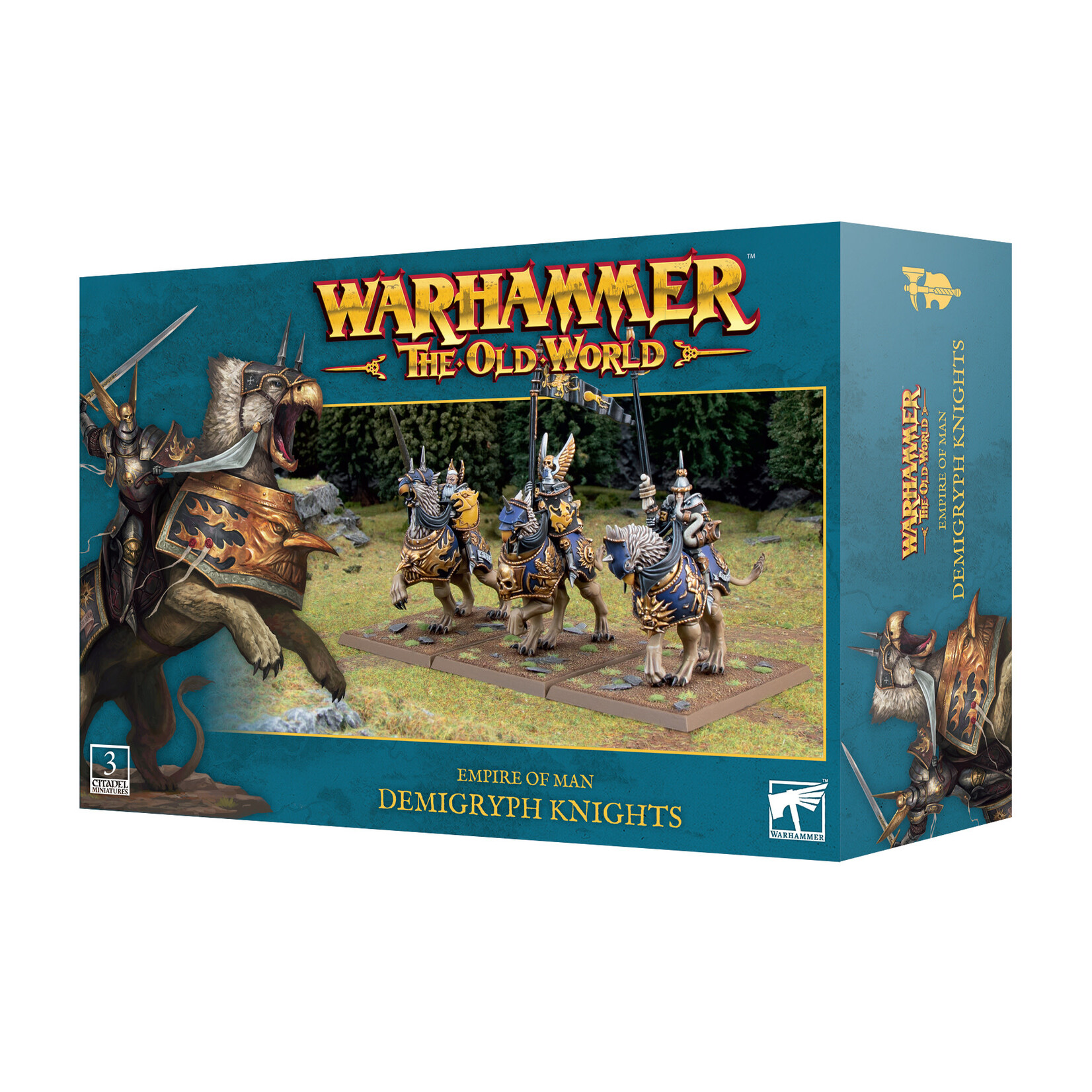 Games Workshop Warhammer The Old World Empire of Man Demigryph Knights